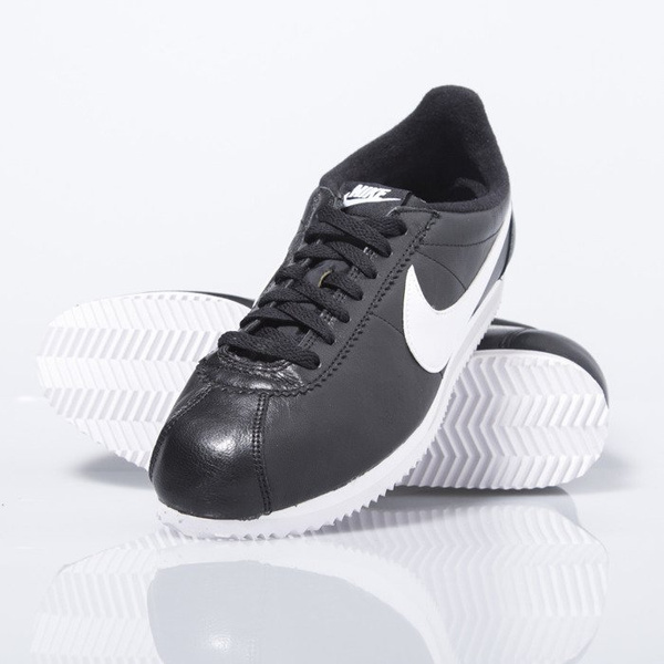 Sneakers buty Nike Classic Cortez Premium black / white (807480-010)