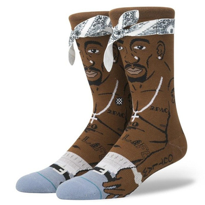 Stance socks Anthem Tupac brown M545A17TUP