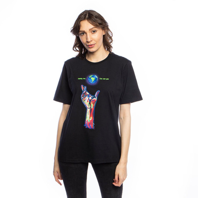 Koszulka damska Oddity Under Control Tee czarna