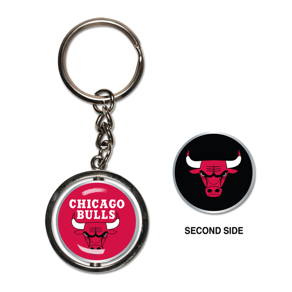 WinCraft NBA Spinner Key Ring Chicago Bulls