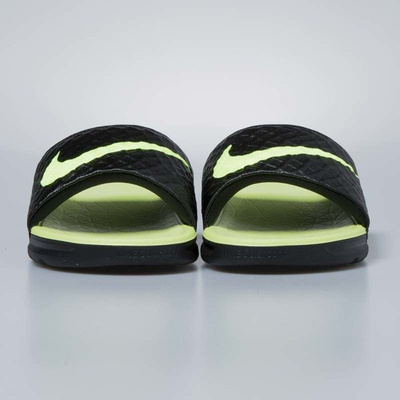 Nike sliders Benassi Solarsoft black / volt 705474-070