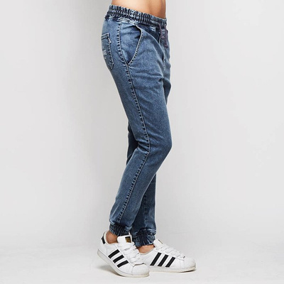 Spodnie damskie jogger Diamante Wear Jogger RM Jeans marble blue