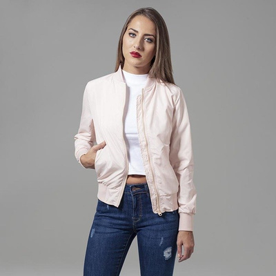 Urban Classics kurtka Ladies Light Bomber Jacket WMNS light pink