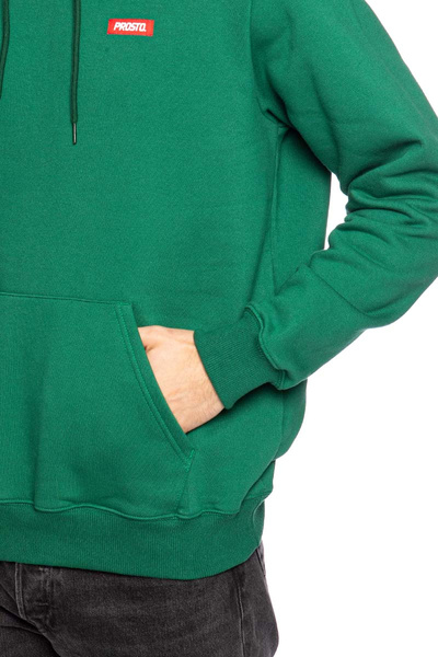 Bluza Prosto Klasyk Hoodie Basick zielona