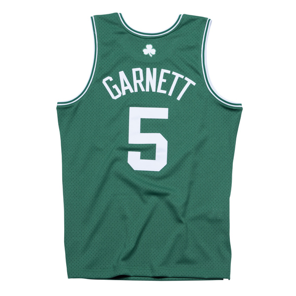 Koszulka Mitchell & Ness Boston Celtics #5 Kevin Garnett green / white Swingman Jersey
