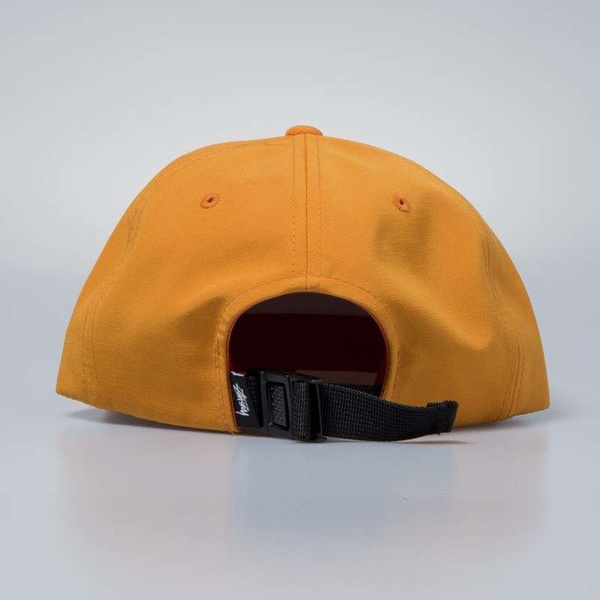 Czapka Stussy strapback cap Stock Rubber Patch orange
