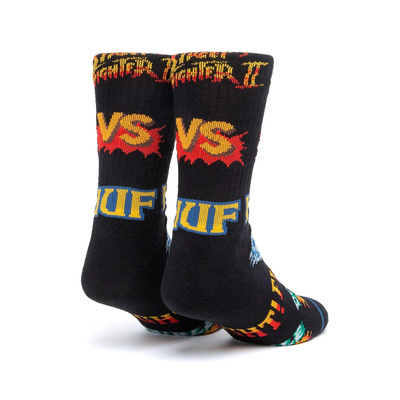 HUF x Street Fighter Graphic Socks black
