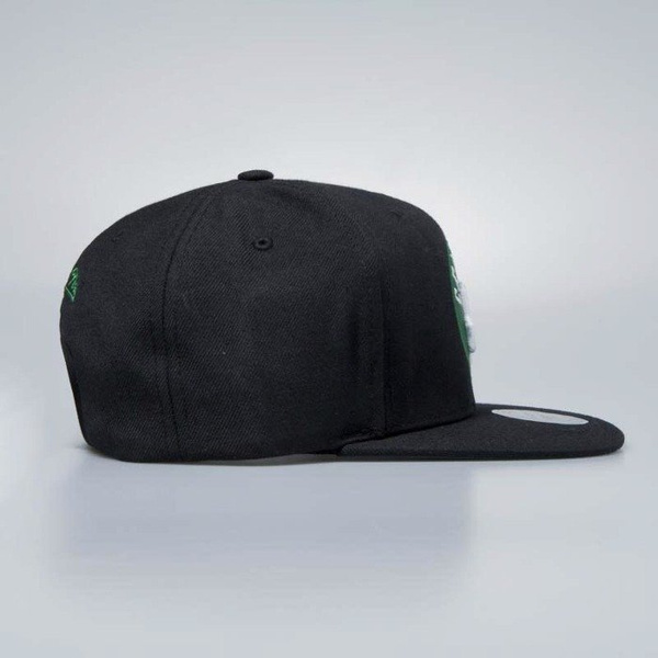 Cap Mitchell & Ness snapback Boston Celtics black Wool Solid