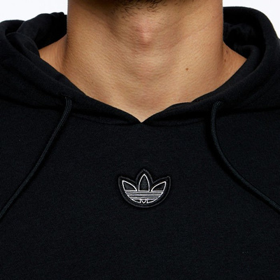 Sweatshirt Adidas Originals TS Trefoil Hoody black/corred/croyal