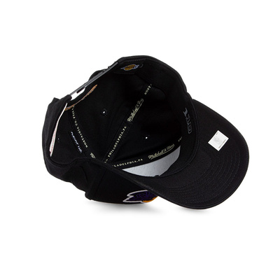 Czapka Mitchell & Ness snapback Los Angeles Lakers czarna Neon Lights