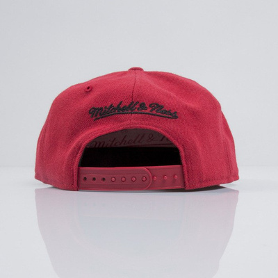 Mitchell & Ness cap snapback Miami Heat red Logo Series VE39Z