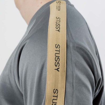 Stussy Sweatshirt Poly Track Crew grey