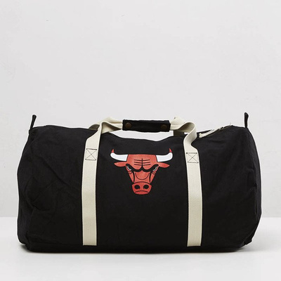 Mitchell & Ness Chicago Bulls Duffle Bag black Team Logo