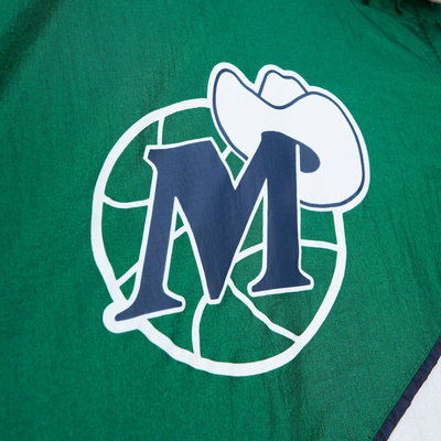Mitchell & Ness Dallas Mavericks Arched Retro Lined Windbreaker multi/white