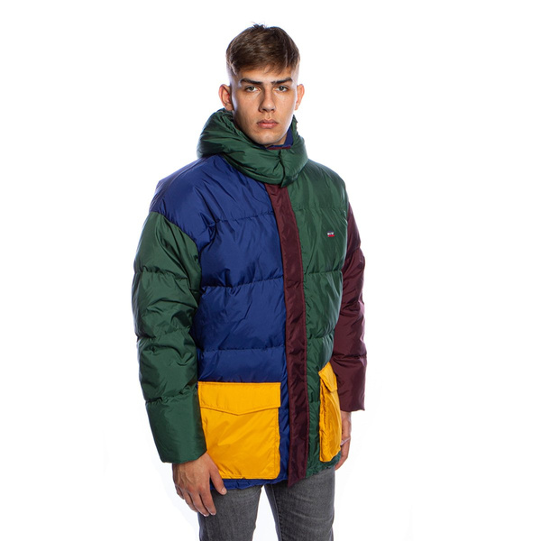 Kurtka zimowa Levi's Stay Loose Filmore Parka Jacket wielokolorowa