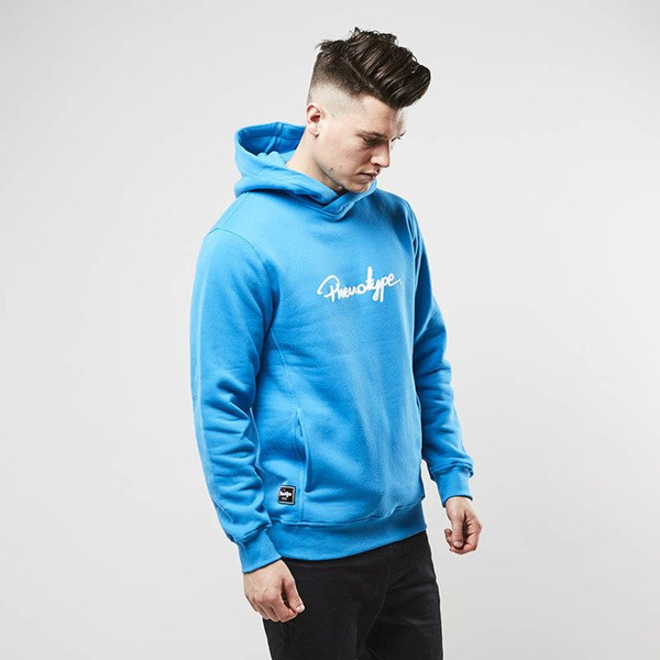 Bluza Phenotype sweatshirt Logo Hoodie azure