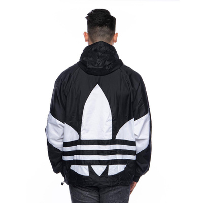 Adidas Originals Big Trefoil Windbreaker Jacket black