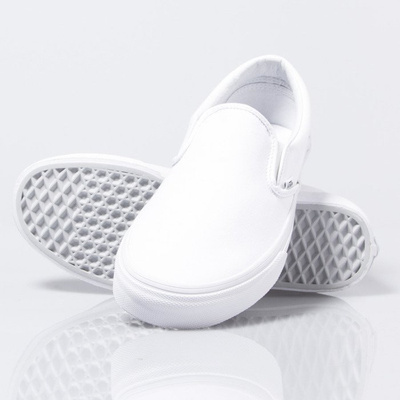 Sneakers buty Vans Classic Slip-On true white (VN-0EYEW00)