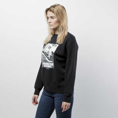 Women Sweatshirt Nike NSW Crew FLC AM1 black AJ2504-010