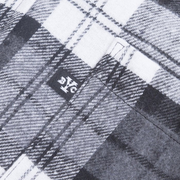 Backyard Cartel koszula Check Point black / white