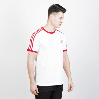Koszulka Adidas Originals 3-Stripes Tee white / power red