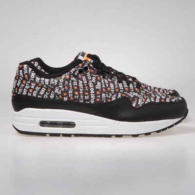 Nike Air Max 1 Premium black/white-total orange (875844-009)