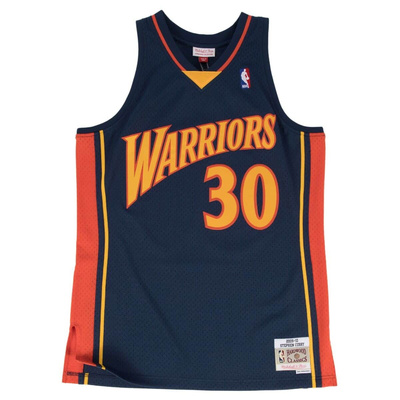Koszulka Mitchell & Ness Golden State Warriors #30 Stephen Curry navy Swingman Jersey