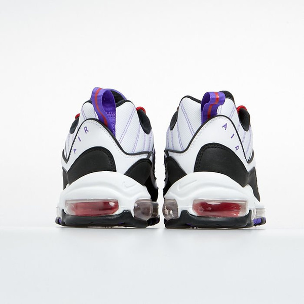 Sneakers buty Nike Air Max 98 white/black-psychic purple (640744-110)