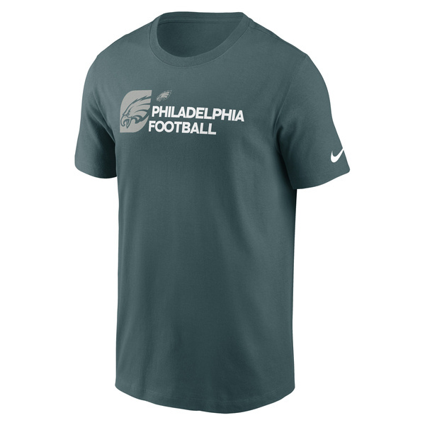 Nike NFL Philadelphia Eagles Nike SS Essential Cotton T-Shirt Sport Teal