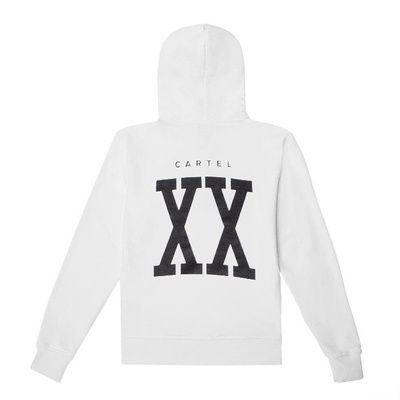 Sweatshirt Backyard Endgame Hoody white