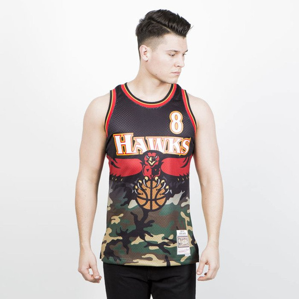 Koszulka Mitchell & Ness Atlanta Hawks #8 Steve Smith camo Swingman Jersey