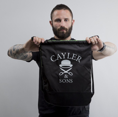 Cayler & Sons gym bag Roll Light Smoke green mc / black / white (CAY-SU15-GB-04-OS)