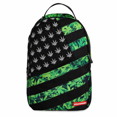 Plecak Sprayground Backpack black/green