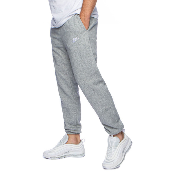 Spodnie dresowe Nike Club Fleece Sweatpants szare