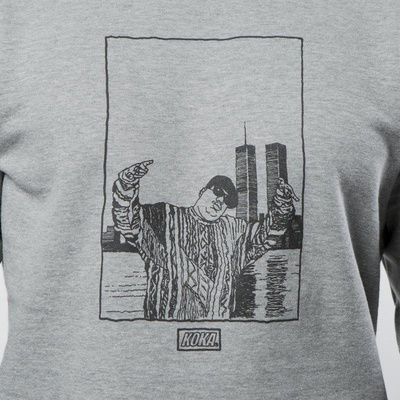 Koka sweatshirt Notorious Crewneck grey