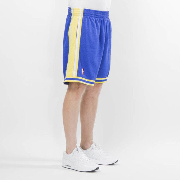 Mitchell & Ness shorts Golden State Warriors royal Swingman Shorts
