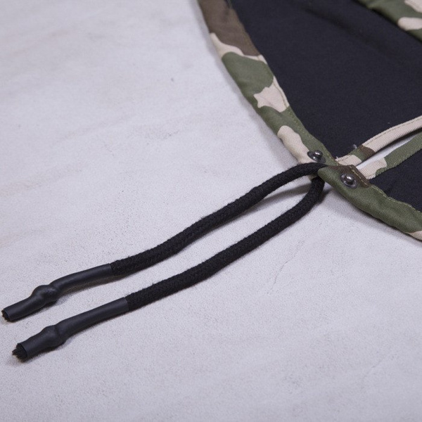 Backyard Cartel kurtka NOT ONE Long Parka woodland camo