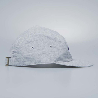 Czapka Champion 5panel Logo Reverse Weave Cap light heather grey