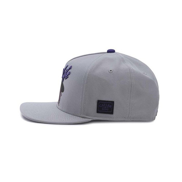 Cayler & Sons czapka White Label Styro Cap grey / purple