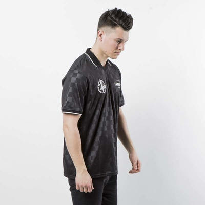 Koszulka Carhartt WIP S/S Stadium Polo black / white 