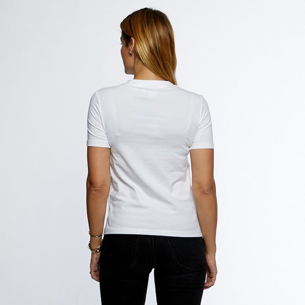 Koszulka damska Adidas Originals Trefoil Tee white/black