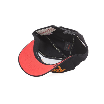 Czapka Mitchell & Ness snapback Houston Rockets black Front Line Snapback