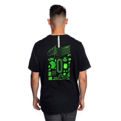 Koszulka Nike NSW Worldwide Globe SS Tee czarna