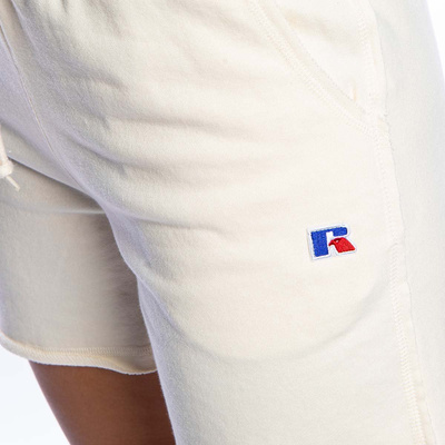 Szorty damskie Russell Athletic Fowl Sweatshorts ecru