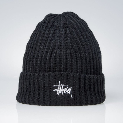 Stussy Stock Cuff Beanie black