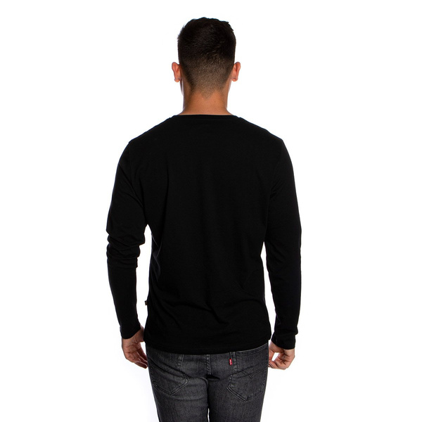 Koszulka Longsleeve Alpha Industries Basic LS Small Logo czarna