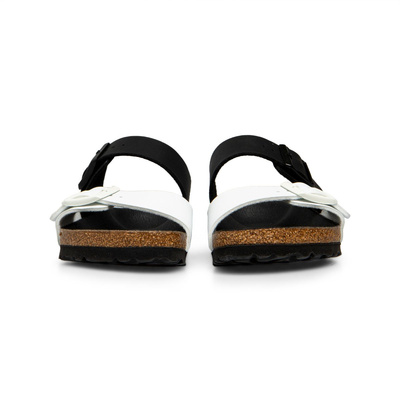 Klapki damskie Birkenstock Arizona Split Narrow Fit czarne (1019712)