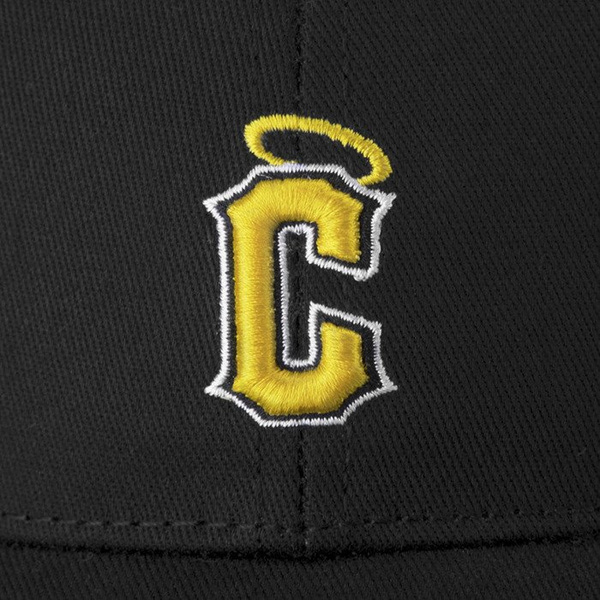 Czapka Cayler & Sons WHITE LABEL Cangels Curved Cap black / yellow