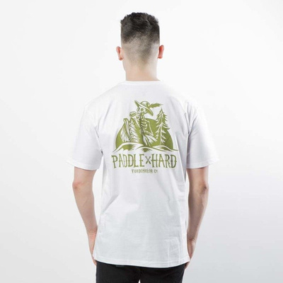 Turbokolor T-Shirt Paddle Hard CK white