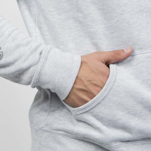 Bluza Thrasher x Independent Pentagram Cross Pullover Hooded grey heather